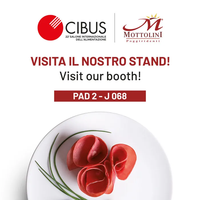 Mottolini will participate at Cibus 2024!