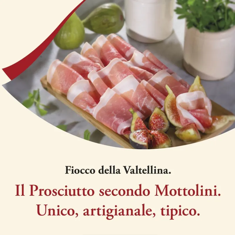 Fiocco della Valtellina: l’arte del prosciutto secondo Mottolini